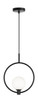 AVERLEY One Light Pendant (C71301BKOP)