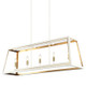 ROSALIE Five Light Chandelier (C72105WHAG)
