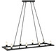 Matteo Lighting - C75208MB - Eight Light Chandelier - Cascadian - Matte Black