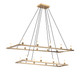 Matteo Lighting - C75218AG - 18 Light Chandelier - Cascadian - Aged Gold Brass