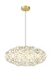 Matteo Lighting - C76330GL - LED Chandelier - Coral - Gold