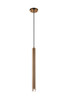Matteo Lighting - C78301AG - LED Pendant - Reign - Aged Gold Brass