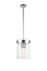 Matteo Lighting - C78403CH - Three Light Pendant - Zale - Chrome