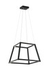 Matteo Lighting - C81316MB - LED Chandelier - Carlington - Matte Black