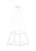 Matteo Lighting - C81316MW - LED Chandelier - Carlington - Matte White