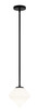 Matteo Lighting - C81751BKOP - One Light Chandelier - Novo - Black
