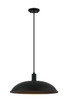 Matteo Lighting - C81911MB - One Light Pendant - Farmley - Matte Black