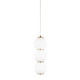Matteo Lighting - C82402OR - LED Pendant - Dango - Oxidized Rose