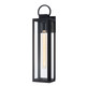 Matteo Lighting - E20102MB - One Light Outdoor Wall Mount - Crosby - Matte Black
