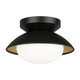 Matteo Lighting - M13101BKOP - One Light Ceiling Mount - Hatley - Black