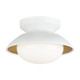Matteo Lighting - M13101WHOP - One Light Ceiling Mount - HATLEY - White