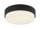 Matteo Lighting - M13202MB - Two Light Ceiling Mount - Quintz - Matte Black
