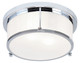 Matteo Lighting - M14902CH - Two Light Ceiling Mount - Caisse Claire - Chrome