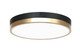 Matteo Lighting - M15301BKAG - LED Flush Mount - Tone - Black & Aged Gold Brass
