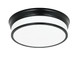 Matteo Lighting - M15402BK - LED Flush Mount - Navo - Black