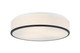 Matteo Lighting - M15803MB - Three Light Ceiling Mount - Echo - Matte Black