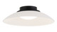 Matteo Lighting - M16411MBFR - LED Flush Mount - Luna - Matte Black