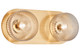 Matteo Lighting - S01302AGCL - LED Wall Sconce - KNOBBEL - Aged Gold Brass
