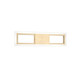 Matteo Lighting - S02518AG - One Light Wall Sconce - Valance - Aged Gold Brass