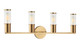 Matteo Lighting - S02804AG - Four Light Wall Sconce - KLARICE - Aged Gold Brass