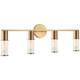 Klarice Four Light Wall Sconce (S02804AG)