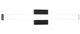 Matteo Lighting - S03224MB - LED Vanity - KARADENE - Matte Black