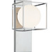 Matteo Lighting - S03801CH - One Light Wall Sconce - Squircle - Chrome