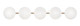 Matteo Lighting - S05105AGOP - Five Light Wall Sconce - PEARLESQUE - Aged Gold Brass