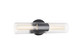 Matteo Lighting - S05401BK - Two Light Wall Sconce - Odette - Black