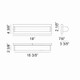 JENSEN LED Wall Sconce (S07018AG)