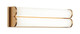 Matteo Lighting - S07028AG - LED Wall Sconce - JENSEN - Aged Gold Brass