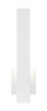 Matteo Lighting - S07918MW - LED Outdoor Lantern - ZAYDEN - Matte White