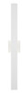 Matteo Lighting - S07934MW - LED Outdoor Lantern - ZAYDEN - Matte White