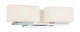 Matteo Lighting - S10802CH - Two Light Wall Sconce - Chiclet - Chrome