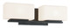 Matteo Lighting - S10802MB - Two Light Wall Sconce - Chiclet - Matte Black