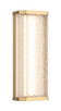 Matteo Lighting - S11812AG - LED Wall Sconce - AISLYNN - Aged Gold Brass