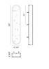 MARBLESTONE LED Wall Sconce (W05922AG)