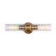 Matteo Lighting - W32112AG - Two Light Wall Sconce - Weaver - Aged Gold Brass