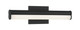 Matteo Lighting - W36518MB - LED Wall Sconce - JUNCTION - Matte Black