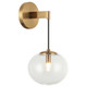 Matteo Lighting - W38101AG - One Light Wall Sconce - Bulbus