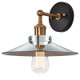 Matteo Lighting - W46111AGCH - One Light Wall Sconce - BULSTRODE'S WORKSHOP - Aged Gold Brass