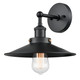 Matteo Lighting - W46111BKBK - One Light Wall Sconce - BULSTRODE'S WORKSHOP - Black