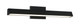 Matteo Lighting - W64924MB - LED Vanity - Isosceles - Matte Black