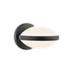 Matteo Lighting - W71501MB - One Light Wall Sconce - CHATOYANT - Matte Black