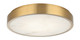 Matteo Lighting - X05915AG - LED Ceiling Mount - Marblestone - Aged Gold Brass