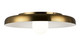 Matteo Lighting - X34421AGOP - LED Ceiling Mount - Creston - Aged Gold Brass