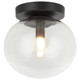Matteo Lighting - X38101MB - One Light Ceiling Mount - Bulbus - Matte Black