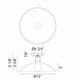 Farmley One Light Ceiling Mount (X81901MW)