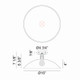 FARMLEY One Light Ceiling Mount (X81911MB)