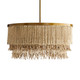 Arteriors - 45094 - Three Light Chandelier - Baja - Natural
